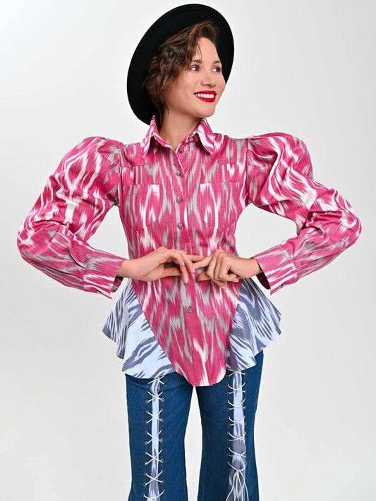 Blouse “Magenta”